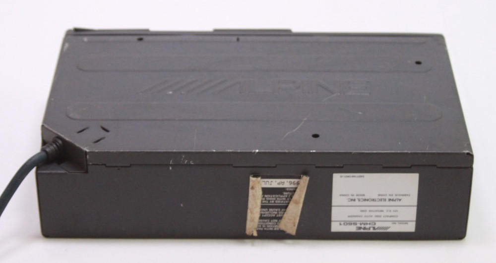 Alpine CHM-S601 6 Disc CD Changer Untested READ DESCRIPTION