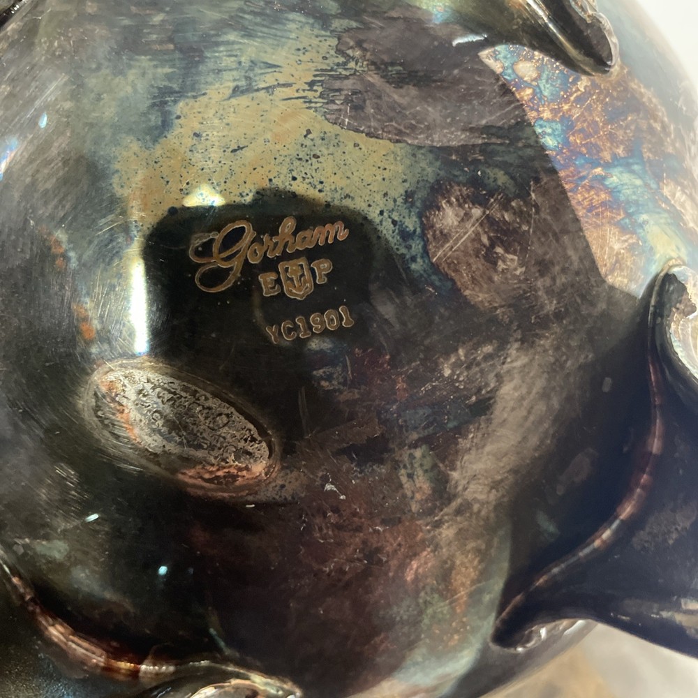 Vintage Gorham Silver Plated Tea Pot & Silver Plated Coffee Pot