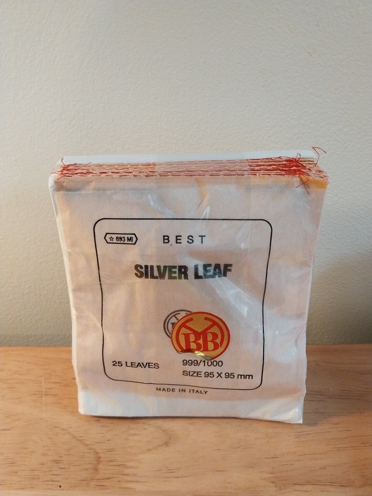 L.A. Gold Leaf: Genuine Silver Leaf Sheets (Loose or Transfer)
