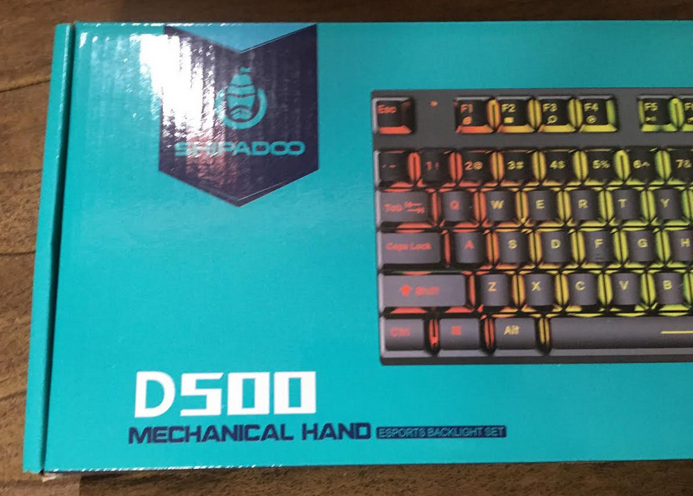SHIPADOO D500 MECHANICAL KEYBOARD & MOUSE