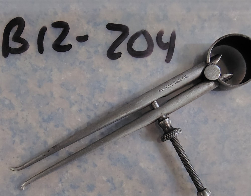 🗽 VINTAGE FOX TOOL CO. 4"OD CALIPER