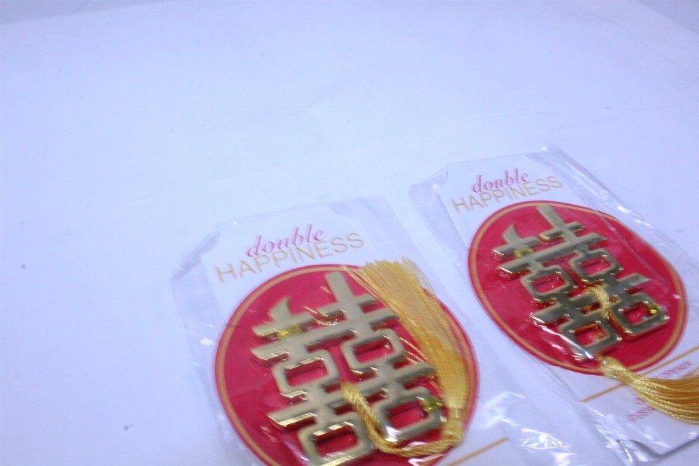 Solid Brass Bottle Openers Set of 2 Gold Color