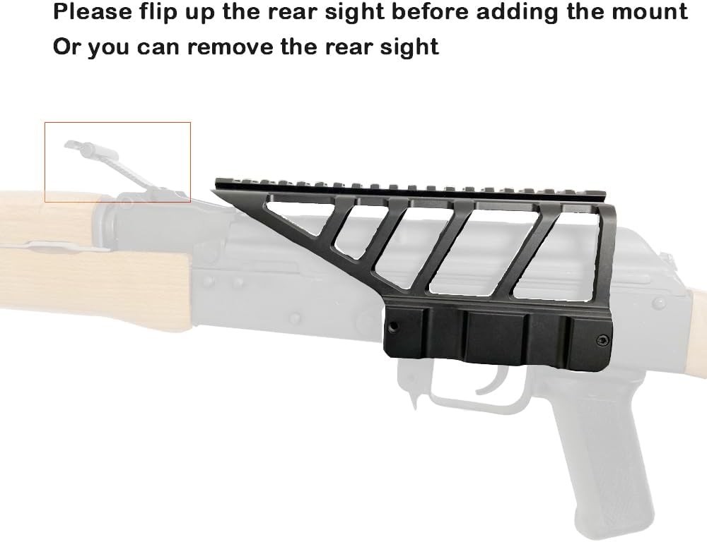 TPO SD-003MT Side Mount Side Scope Mount /Black