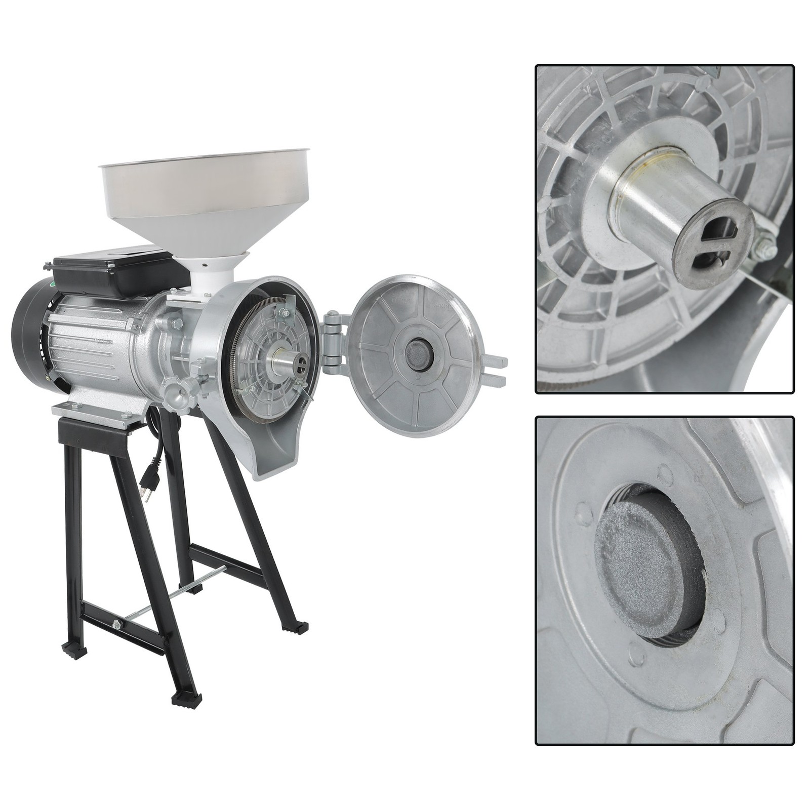 Electric Wet&Dry 3000W Grinder Mill Grain Coffee Grinder Feed/Flour Cereals Corn