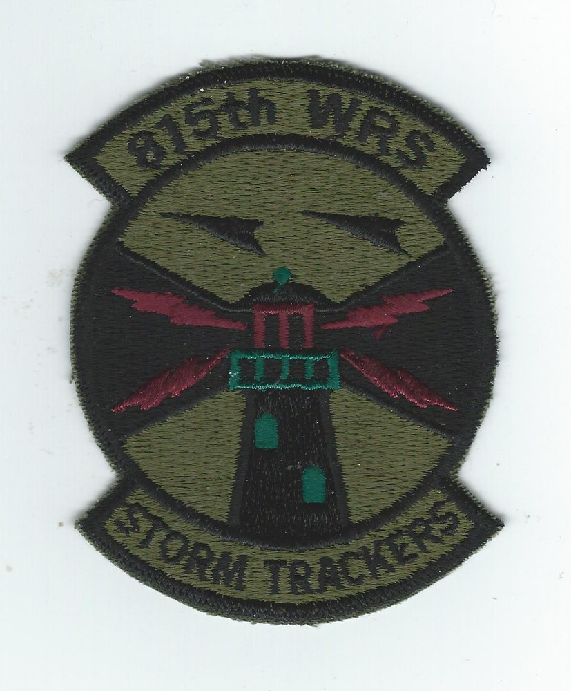 70's-80's 815th WEATHER RECON  SQUADRON sub patch