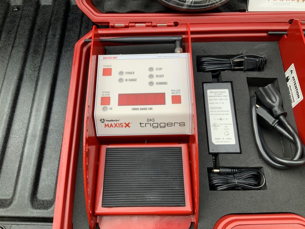 Southwire Maxis Triggers Dual Remote Foot Switch System Tugger/Puller