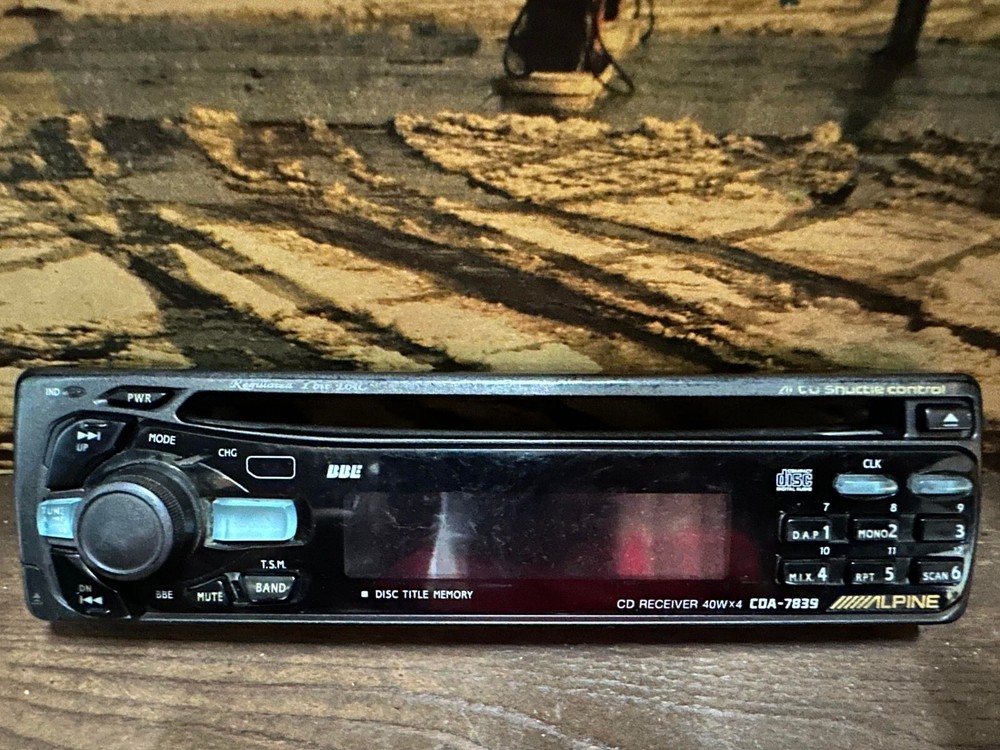 cda-7839  faceplate alpine