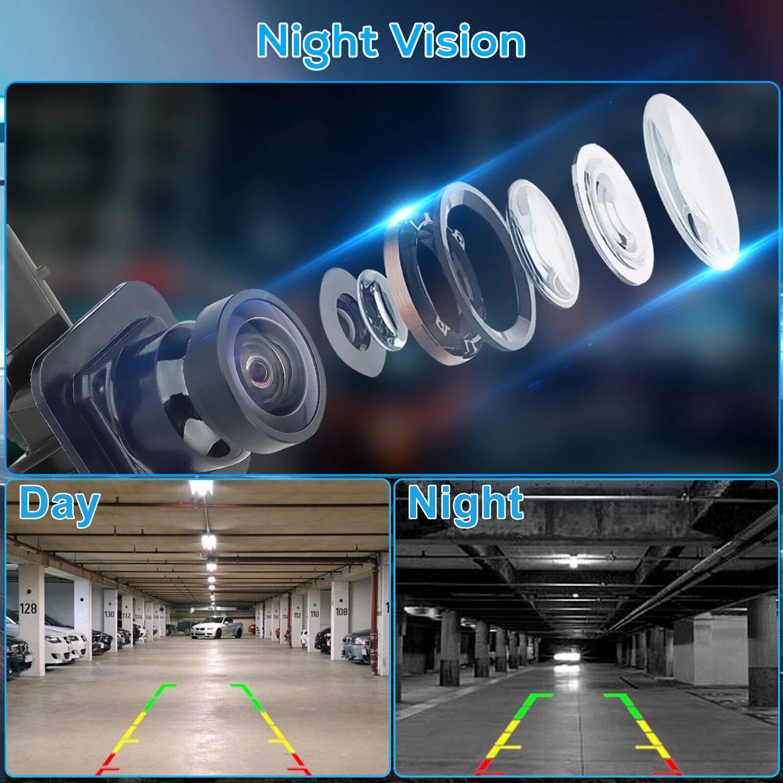 OEM Genuine Rear View Back Up Camera For Ford Escape 2014-2016 EJ5Z-19G490-A