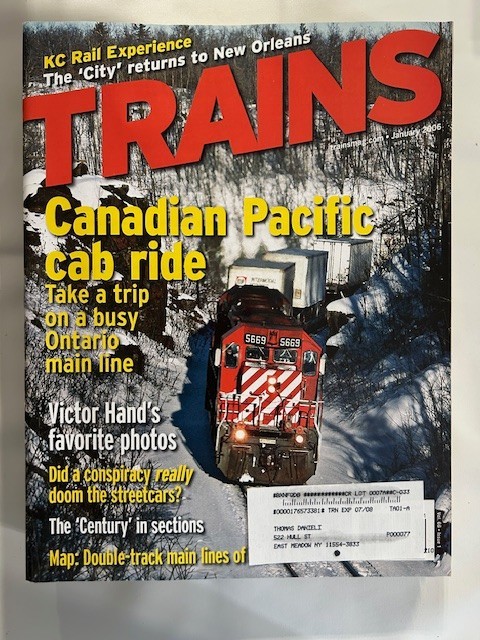 Trains Magazine 2006