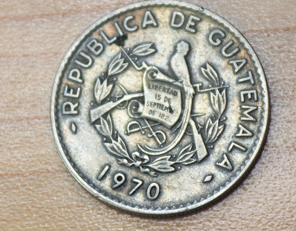 1970 Guatemala 10 Centavos