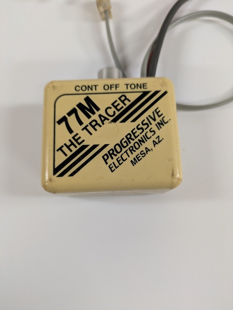 Untested- 77M The Tracer Progressive Electronics, Inc. Mesa Arizona