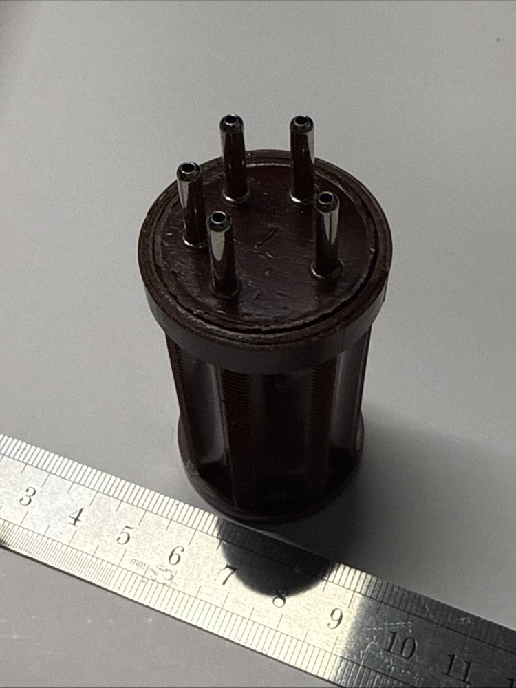 5 pin plug-in coil form Russian made NOS