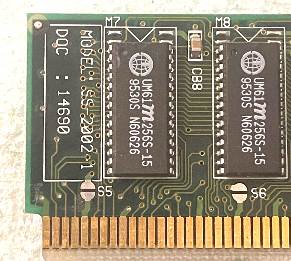 PULLS SS-2002-1 32x8 8 CHIP 256K SYNC CACHE MODULE RM2-CMP54-5