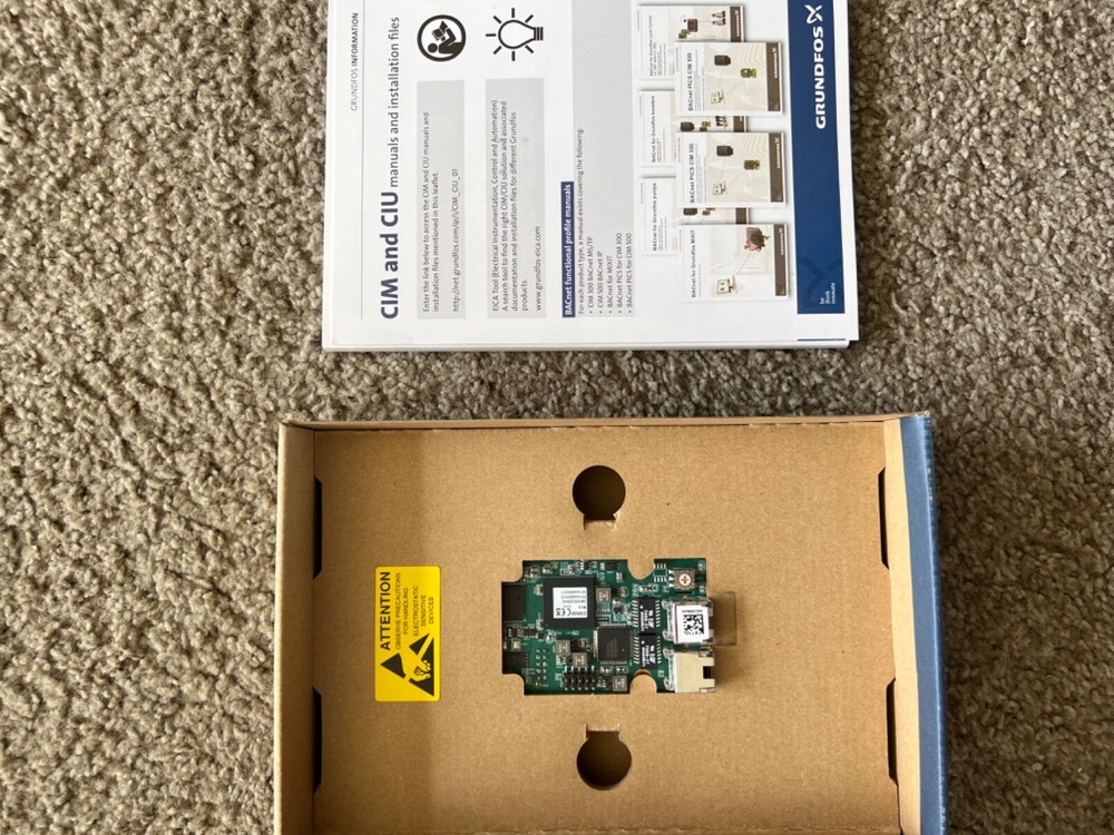 (8) NEW Grundfos CIN 500 ethernet Module