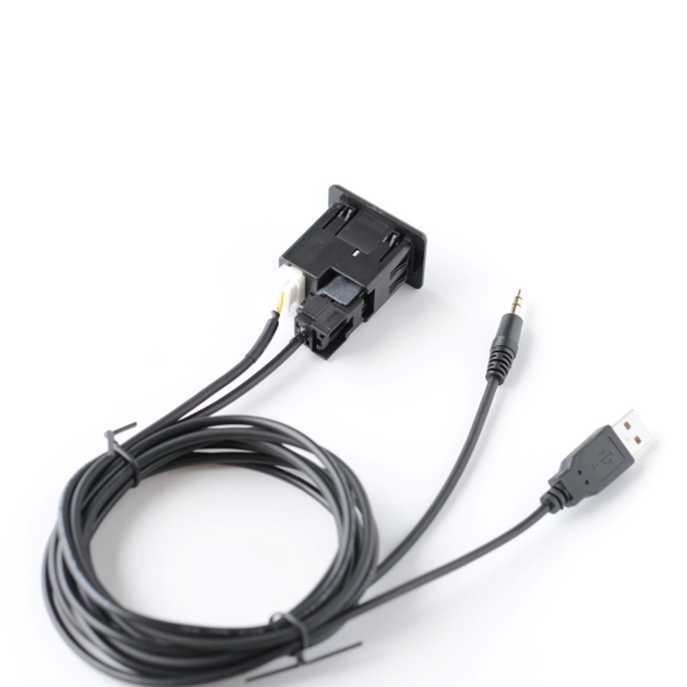 280234BA0B AUX Socket + USB Cable for Nissan Frontier Rogue and Altima Models