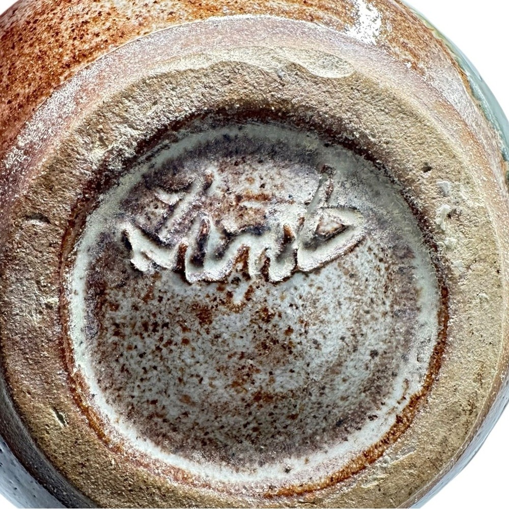 Lunt Signed Stoneware Pottery Pitcher