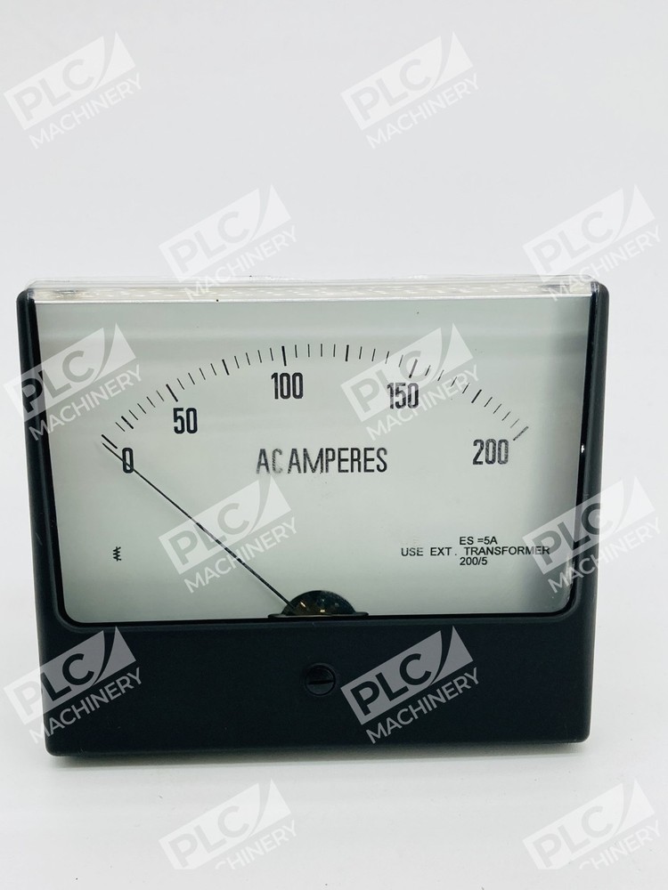 Rish Vista 412 Analog Panel AC Ammeter 0-200A