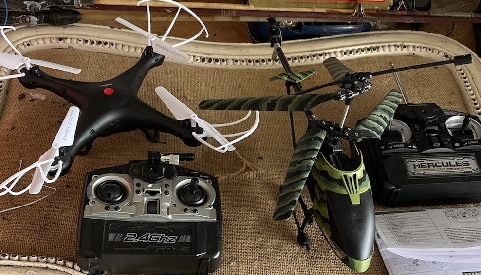 Drone And Helicopter Lot