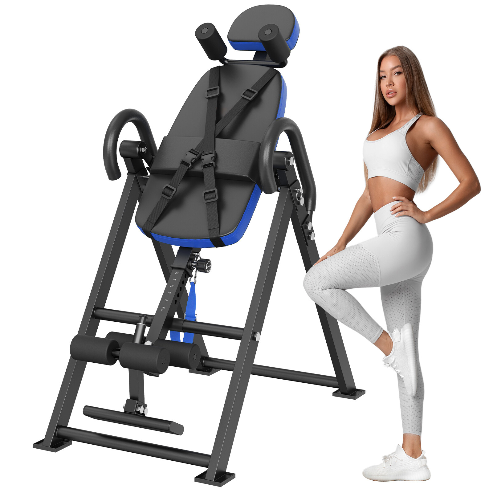 Uimoso Inversion Table Foldable Strength Training Equipment Hang Exercise Bench