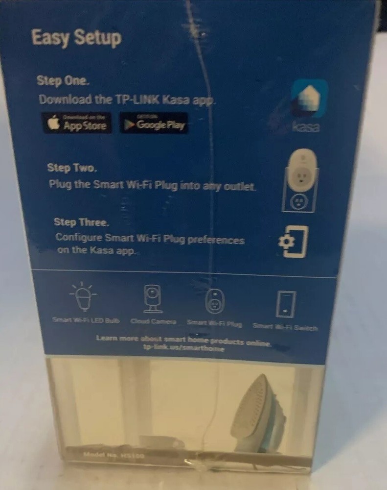 TP-Link - HS100 - Smart WiFi Plug - w/ Google Assistant & Amazon Alexa