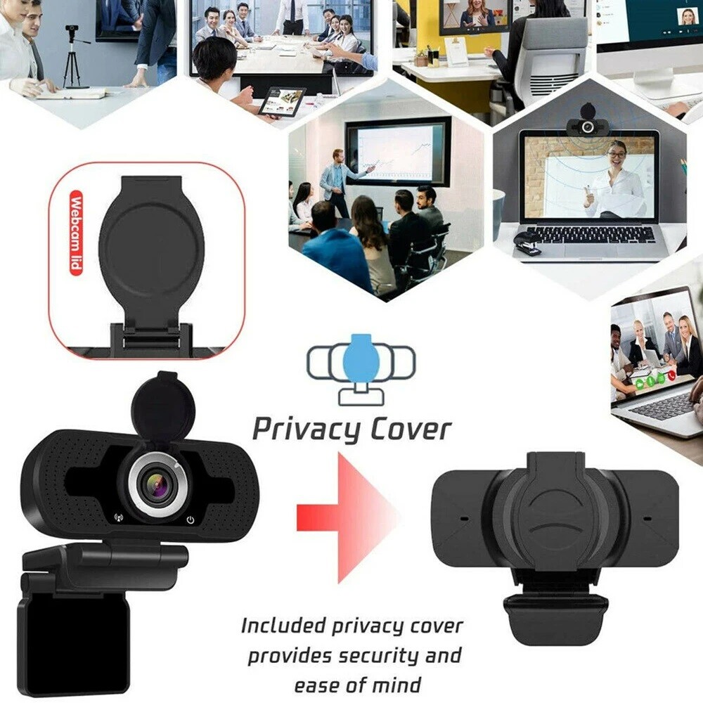 1080P Webcam Video Game Working Streaming Microphone Web Camera For PC Computer