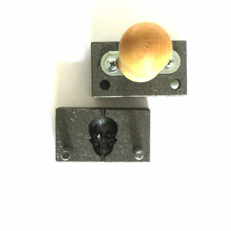 Graphite Press for Skull Lampwork Bead Making - Lampwork Bead Press