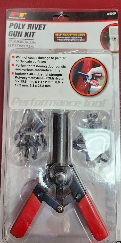 PT poly rivet gun kit