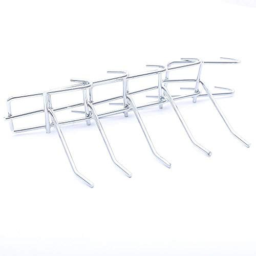Stainless Steel Grid Wall Bracket Peg Board Display Hook for Panel for