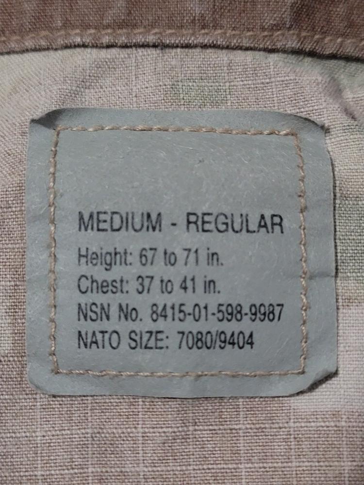 Fracu MultiCam Jacket Medium/Regular #92z