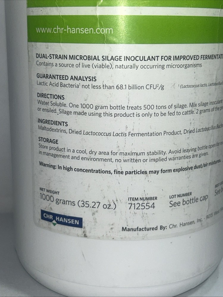 Sealed SiloSolve 1000 Grams Damaged Outer Packaging