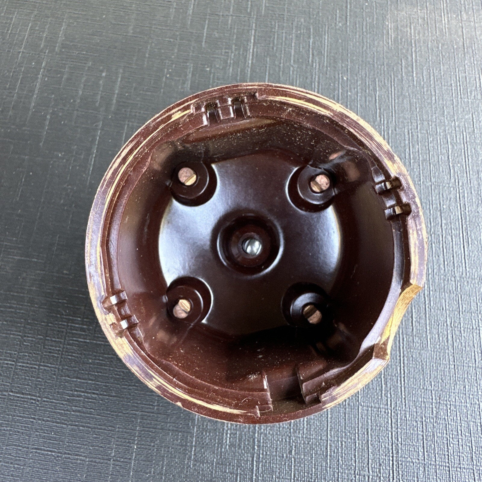 Vintage NOS Bosch 1235522107 187 Distributor Cap BMW Volvo MADE IN GERMANY