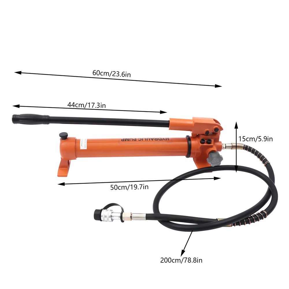 Hydraulic Hand Pump Portable Ram Pump Stable Performance Power Pump For