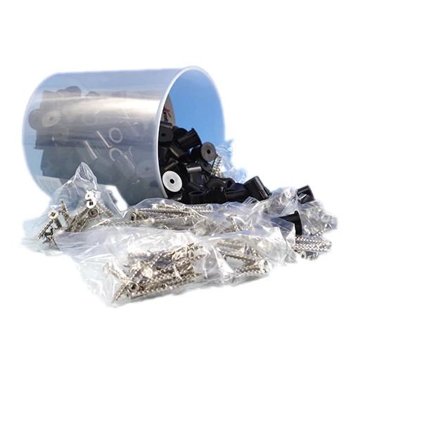 Decorators Round Baluster Connectors - Black - 200 Pack