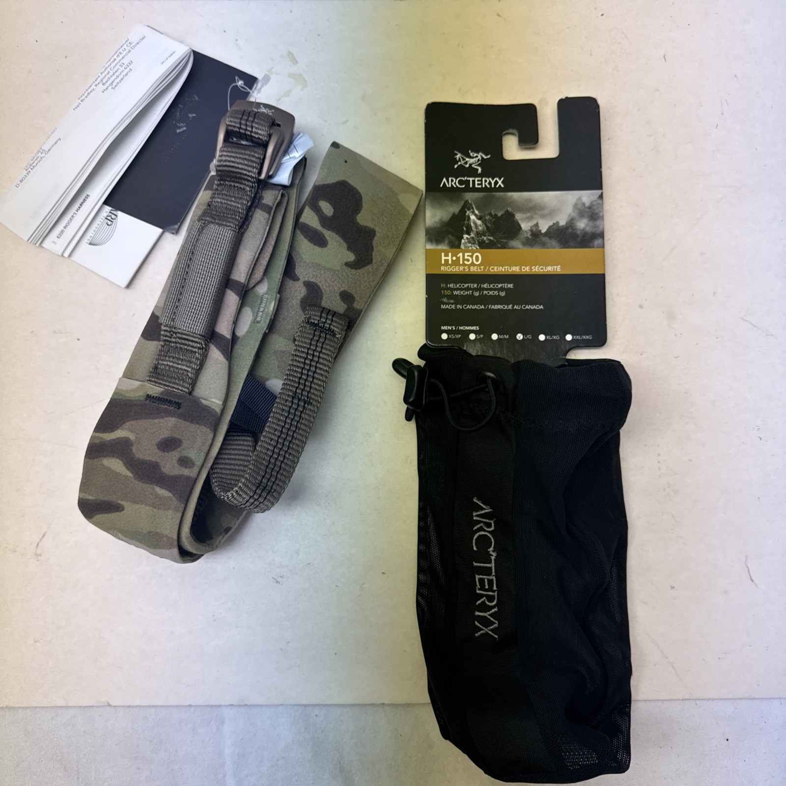 Arc'teryx - H150 Riggers Belt Multicam Large Rangers JSOC CAG ODA NSW AFSOC