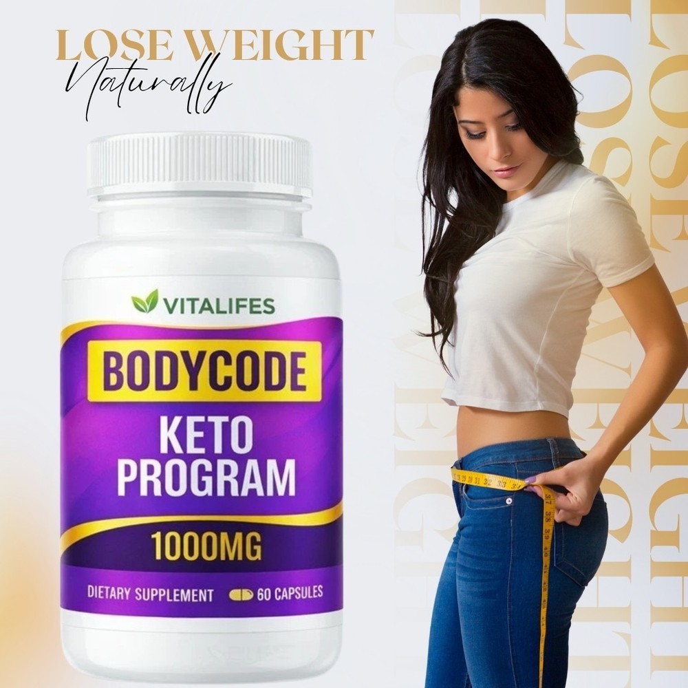 BodyCode Keto Program - Advanced Fat-Burning Formula for Weight Loss 60ct