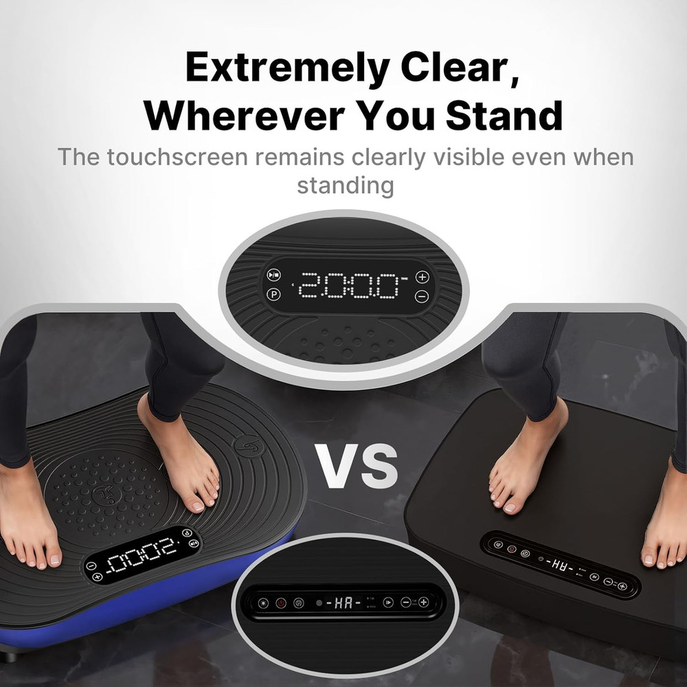 Vibration Plate Exercise Machine, Vibrating Platform for Lymphatic Drainage Weig
