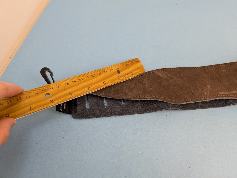 Perri's Leathers Brown Guitar Strap Canada