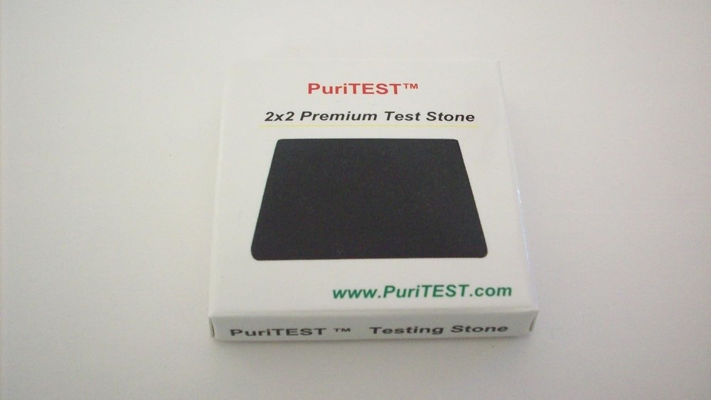 2 Acid Test Stones Gold Silver Platinum Testing Tools