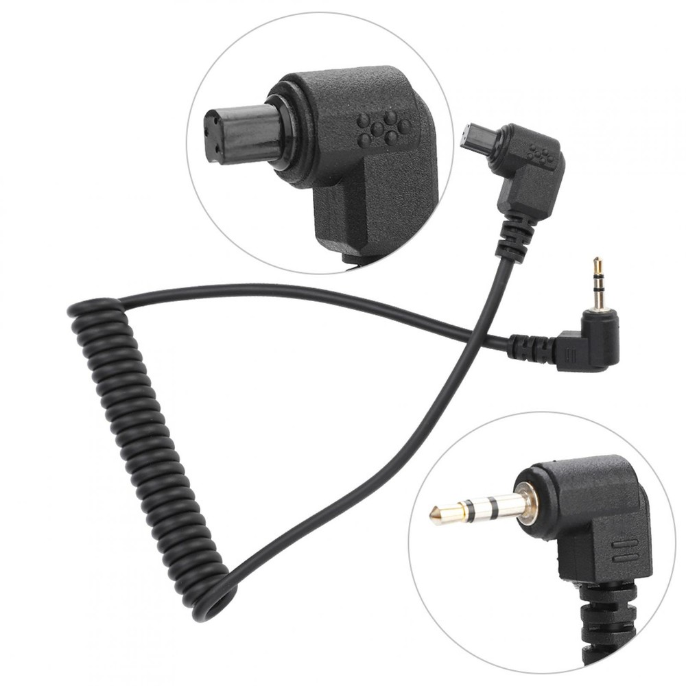 Removable Shutter Timer Remote Cable For Canon EOS 5D Mark III II 7D EOS-1D X 1M