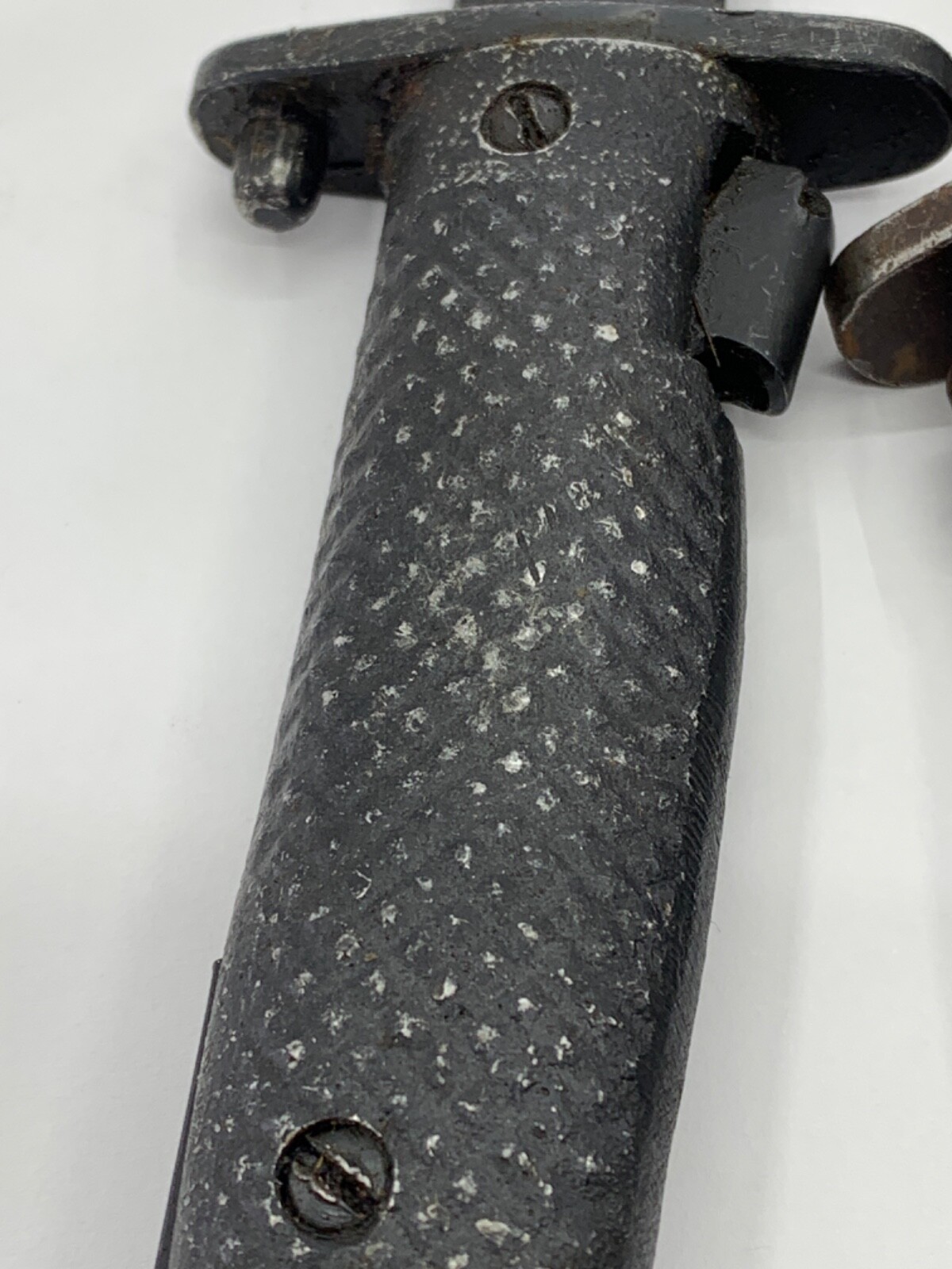 M5A1 BAYONET. MADE IN TURKEY ALUMINUM GRIPS. FAIR TO EXCELLENT