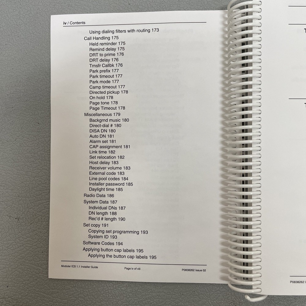 Norstar Plus Modular ICS 1.1 Installer Guide