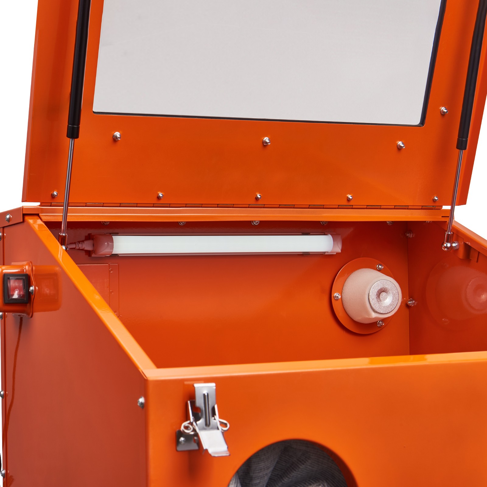 Uimoso 40 Gallon Sandblasting Cabinet with Blasting Gun and 4 Nozzles