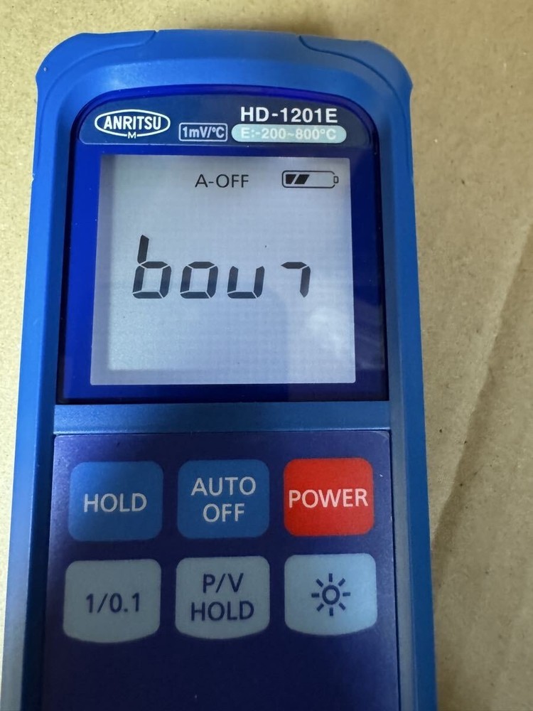 ANRITSU HD-1201E Temperature Indicator Measurement Unit