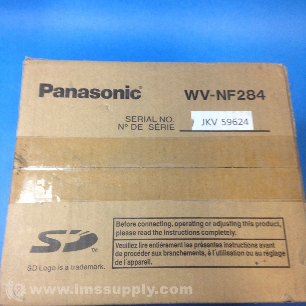 Panasonic WV-NF284 Network Camera FNFP