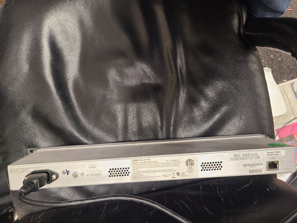 Grass Valley - Encore BPS Button Per Source Control Panel