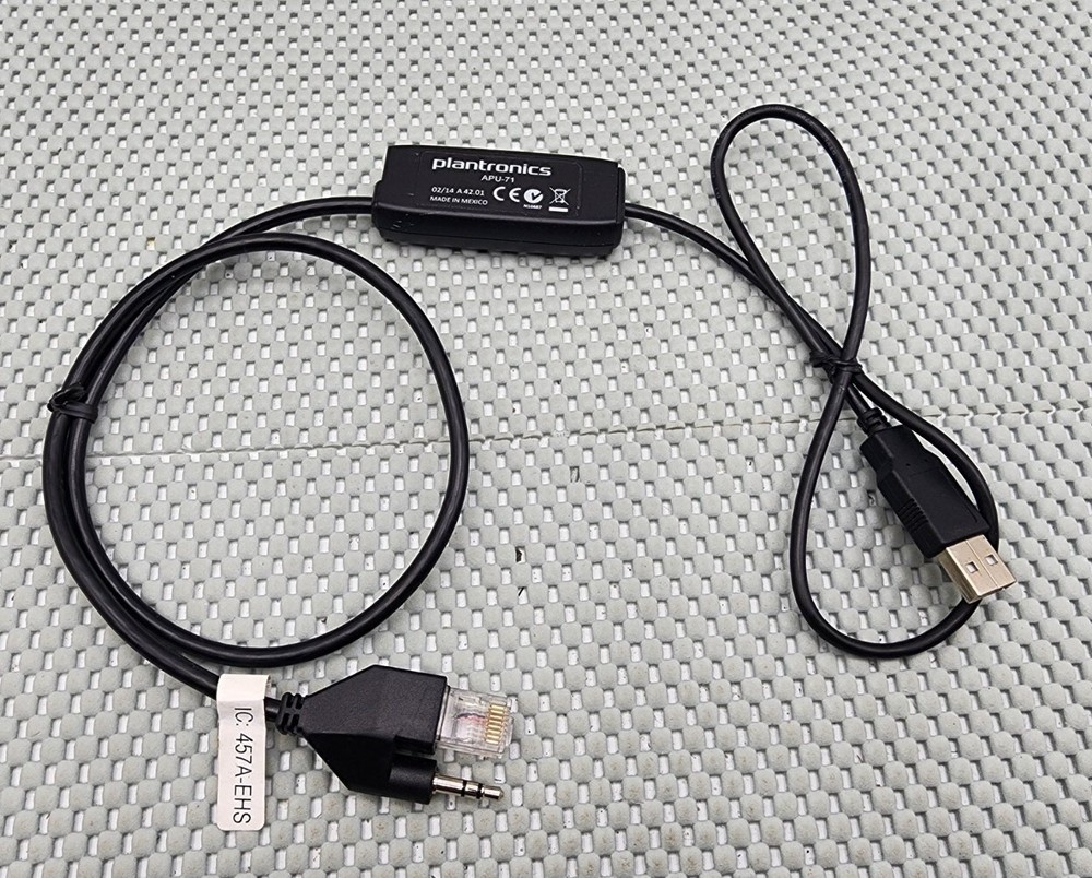 Plantronics APU-71 Headset Adapter