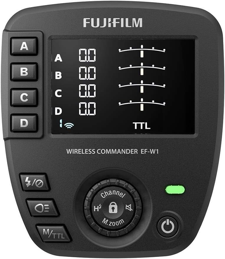 FUJIFILM Wireless Commander EF-W1 w/ case, cable for remote shutter