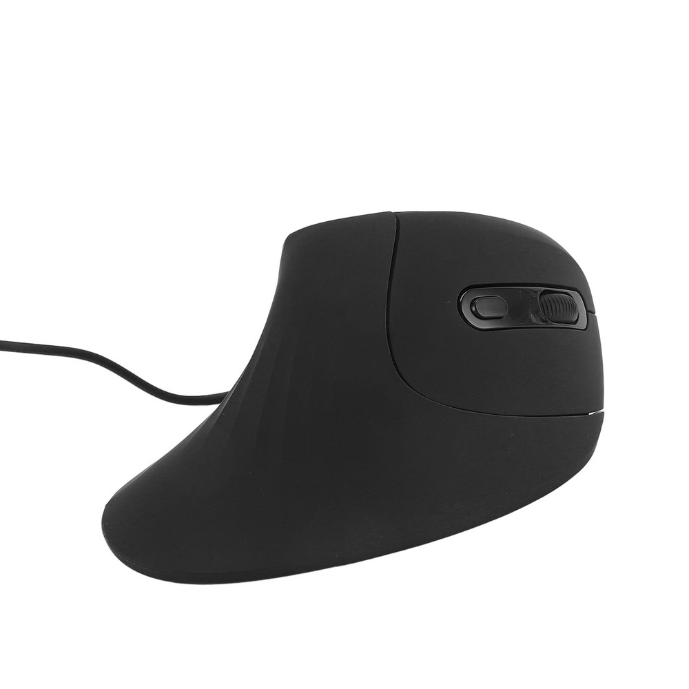 New USB Vertical Wired Mouse 4 Adjustable DPI Silent Click Ergonomic Vertical Op