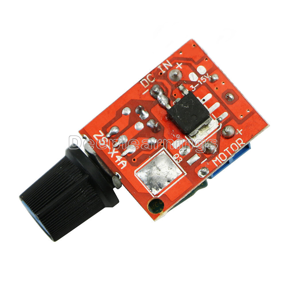 Mini DC 3V-35V 5A Motor PWM Speed Controller Speed Control Switch LED Dimmer NEW