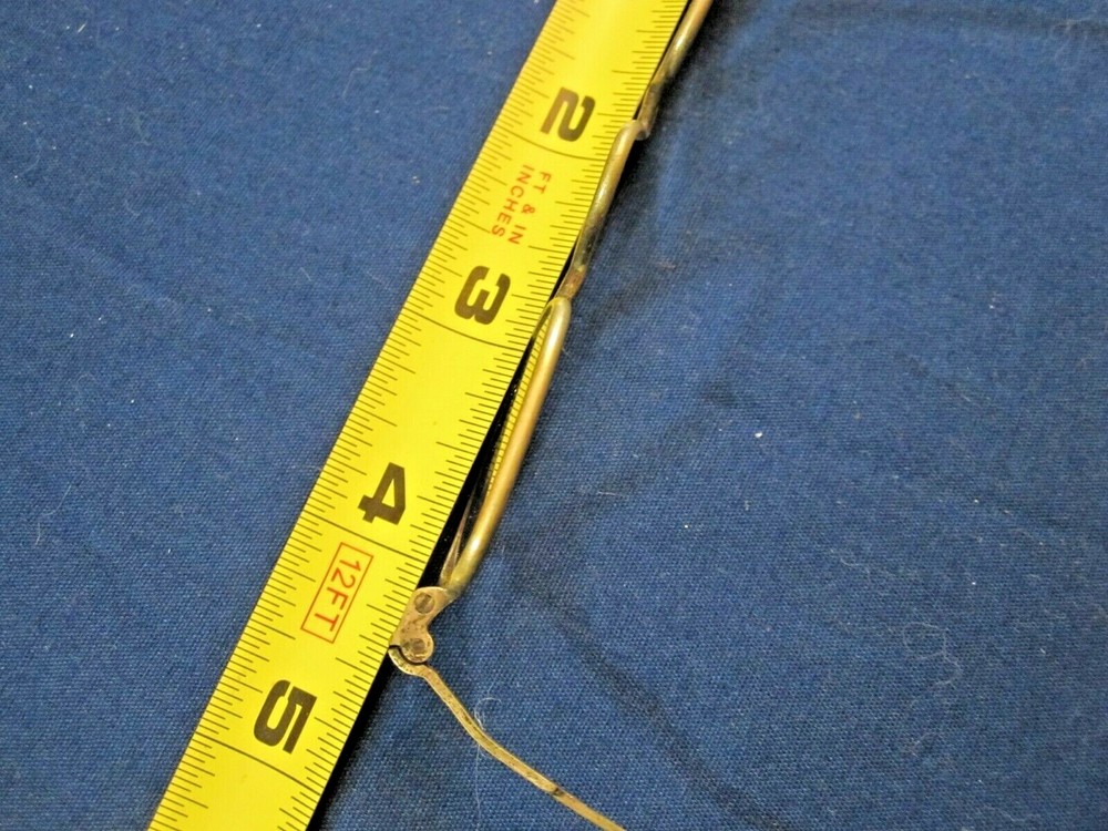 Antique Eye Glasses with Sliding Frames in Case - Nicely cared for